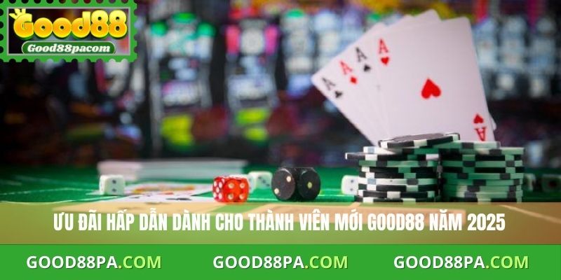 Khuyến mãi thành viên mới tại nhà cái Good88 năm 2025